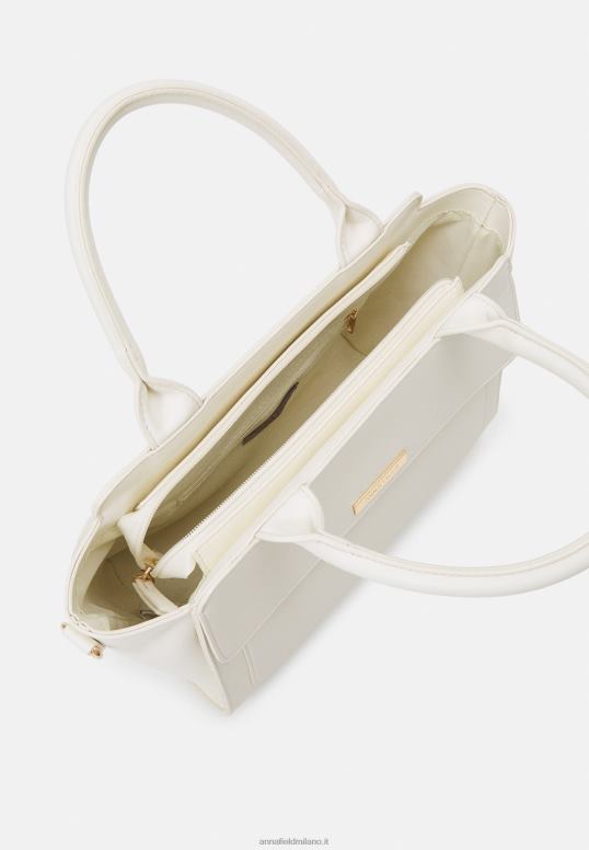 TX2DF2294 donne Anna Field borsetta bianco sporco