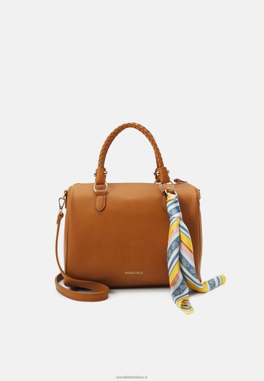 TX2DF2311 donne Anna Field borsetta cognac