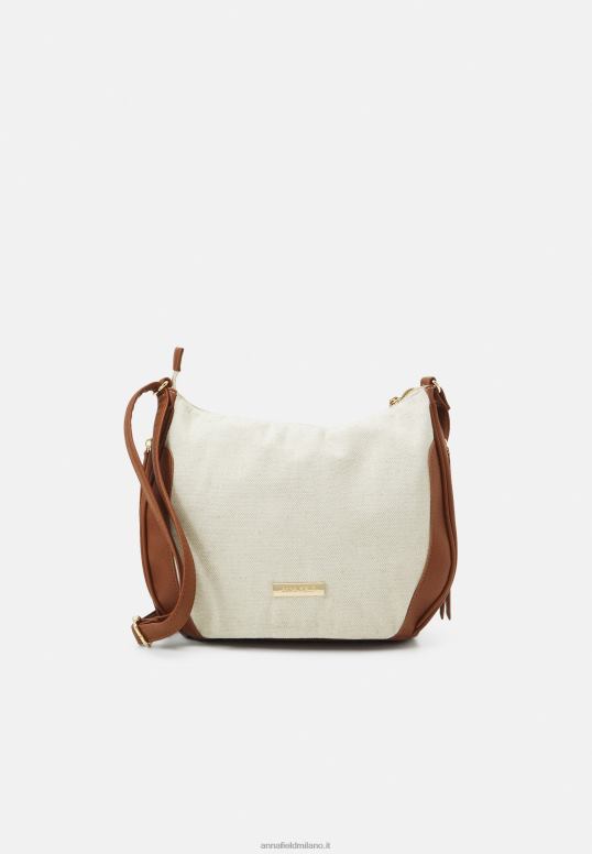TX2DF2372 donne Anna Field borsetta cognac