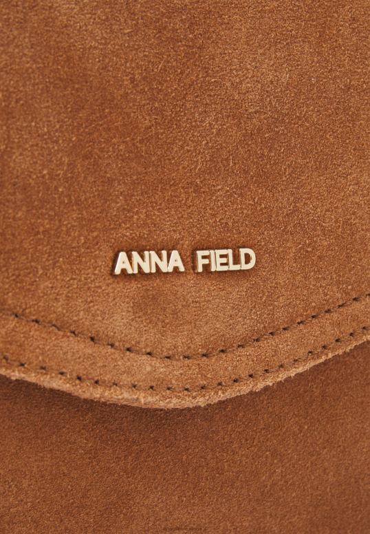 TX2DF2390 donne Anna Field borsa in pelle cognac