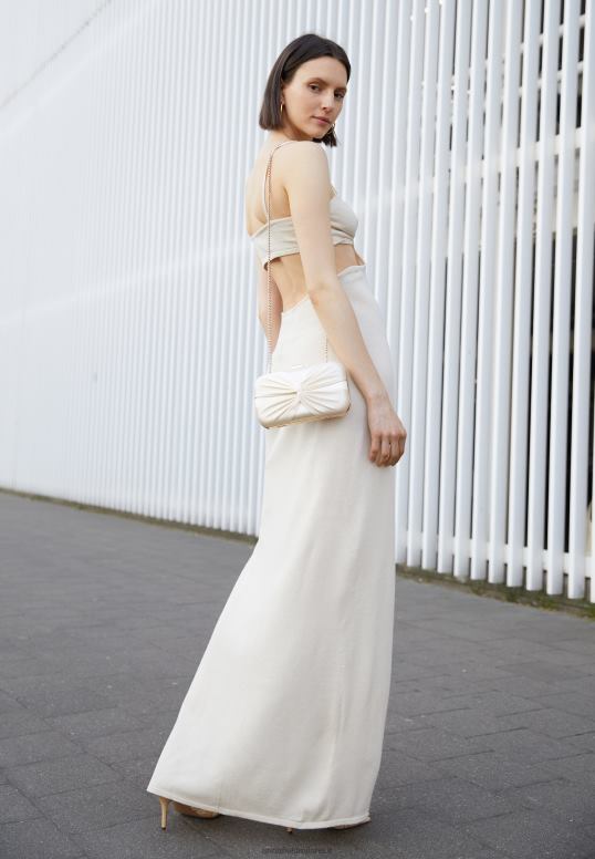 TX2DF2421 donne Anna Field pochette bianca