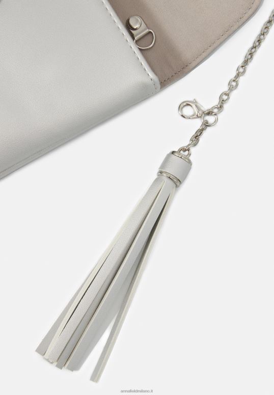 TX2DF2444 donne Anna Field pochette 971 color argento