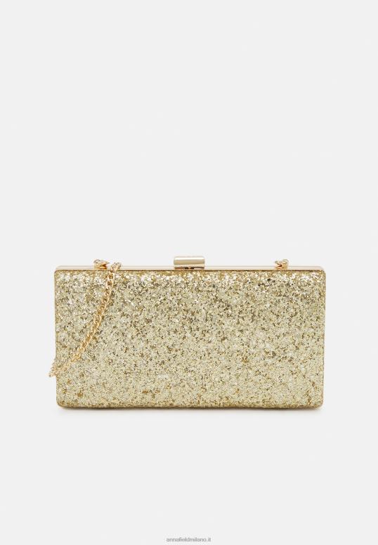TX2DF2459 donne Anna Field pochette color oro