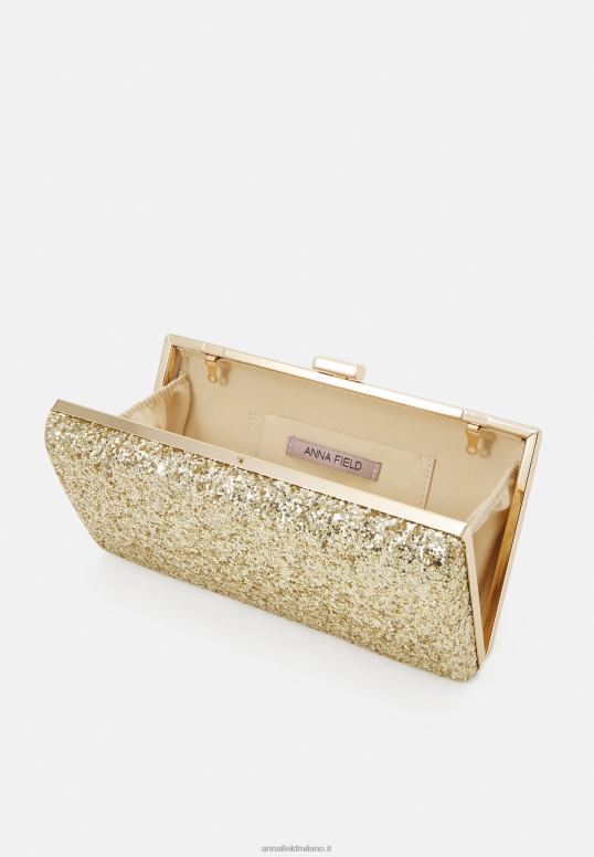 TX2DF2459 donne Anna Field pochette color oro