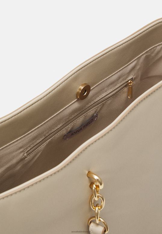 TX2DF2461 donne Anna Field set borsa tote beige