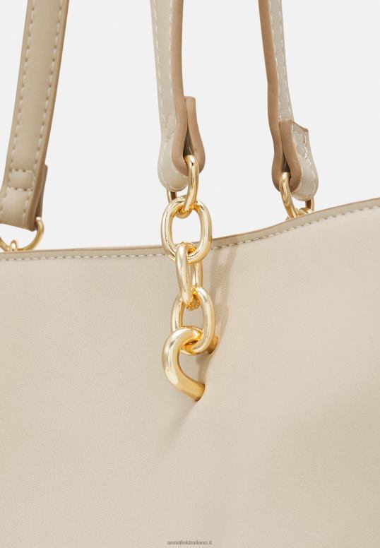 TX2DF2461 donne Anna Field set borsa tote beige