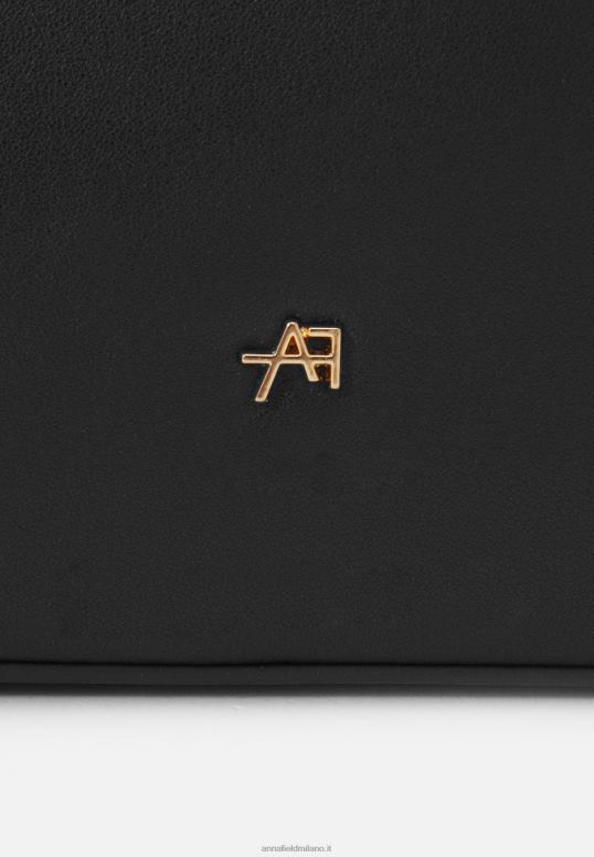 TX2DF2468 donne Anna Field set borsa tote nera