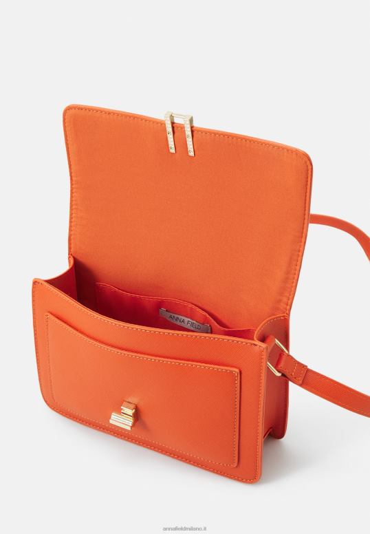 TX2DF2501 donne Anna Field borsa a tracolla arancione