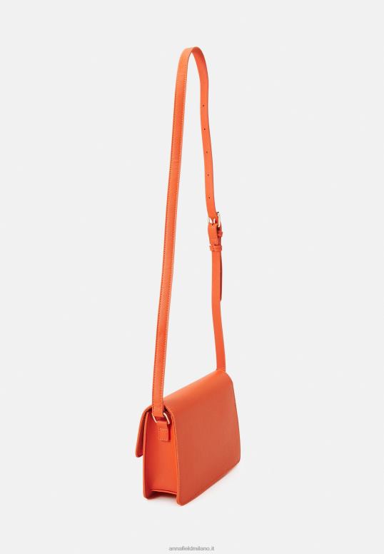 TX2DF2501 donne Anna Field borsa a tracolla arancione