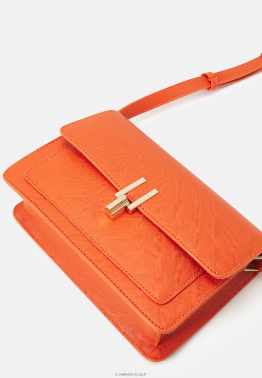 TX2DF2501 donne Anna Field borsa a tracolla arancione