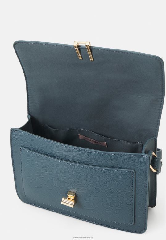 TX2DF2506 donne Anna Field borsa a tracolla blu