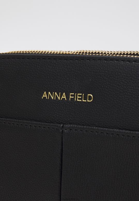 TX2DF2507 donne Anna Field borsa a tracolla nera