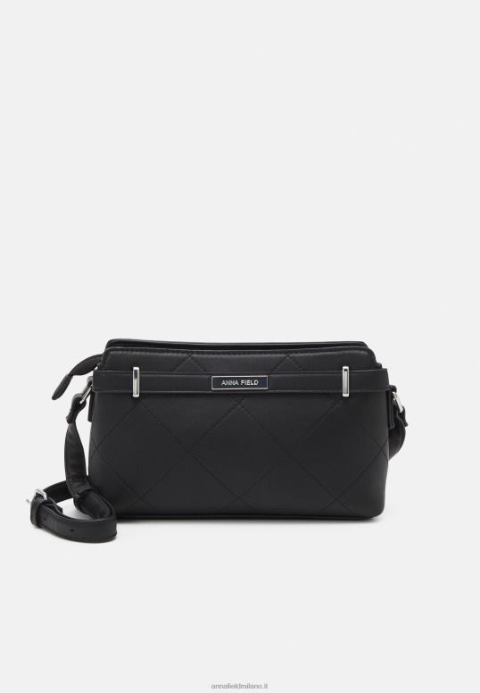 TX2DF2508 donne Anna Field borsa a tracolla nera