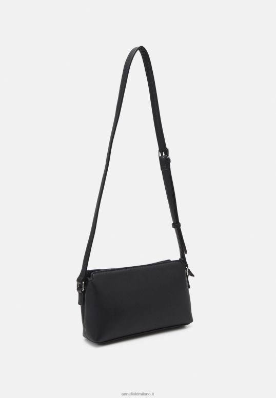 TX2DF2508 donne Anna Field borsa a tracolla nera