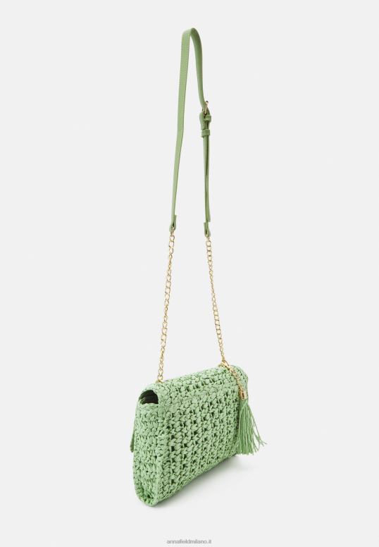 TX2DF2510 donne Anna Field awh-llsp13605 602 verde borsa a tracolla 602 verde