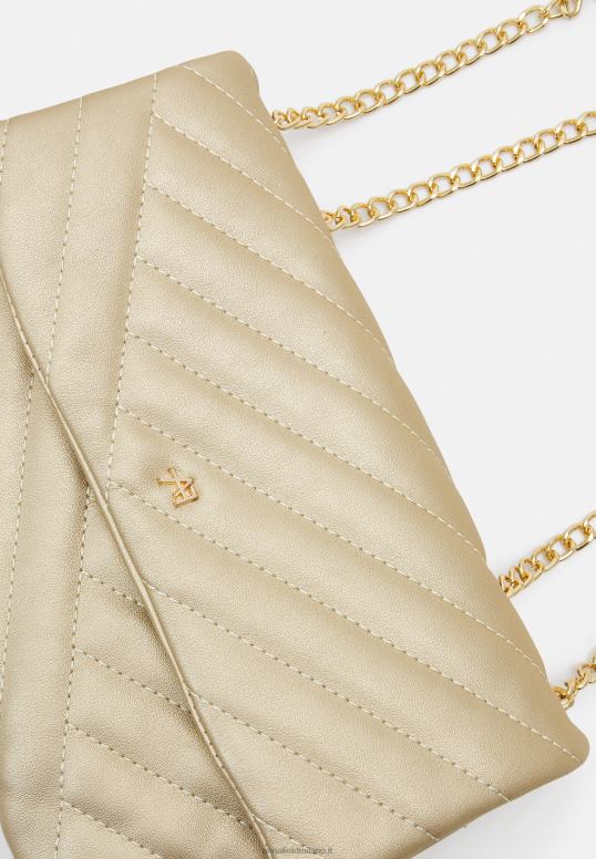 TX2DF2513 donne Anna Field borsa a tracolla color oro