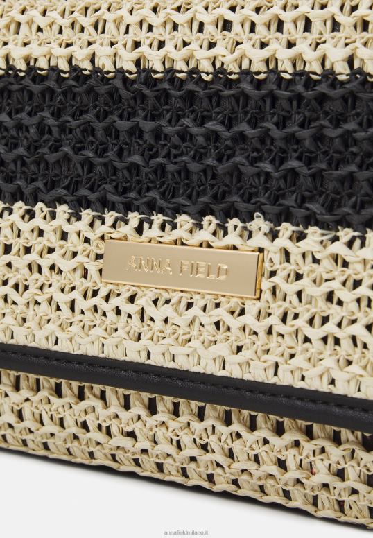 TX2DF2516 donne Anna Field borsa a tracolla nera