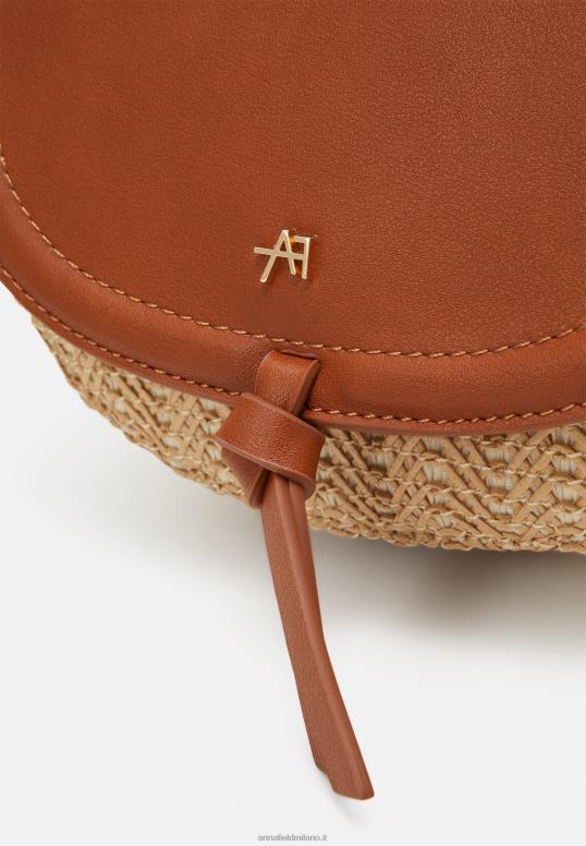 TX2DF2517 donne Anna Field borsa a tracolla beige/cognac