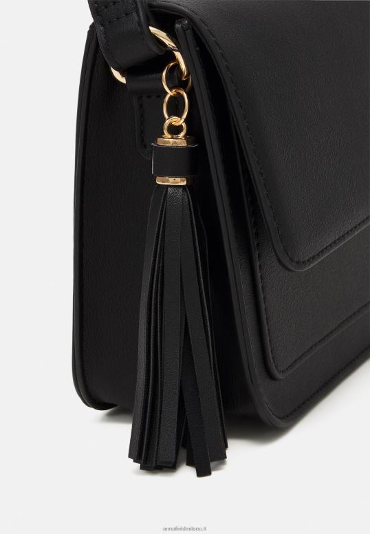 TX2DF2518 donne Anna Field borsa a tracolla nera