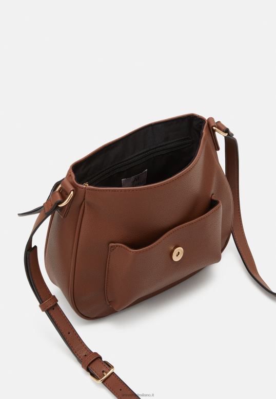 TX2DF2522 donne Anna Field borsa a tracolla cognac