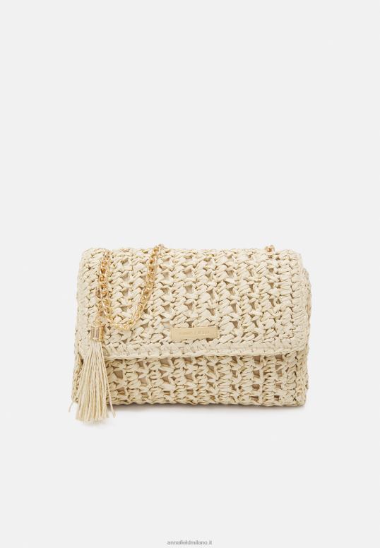 TX2DF2523 donne Anna Field awh-llsp13605 602 borsa a tracolla verde beige
