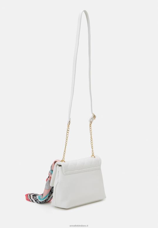 TX2DF2527 donne Anna Field borsa a tracolla bianca