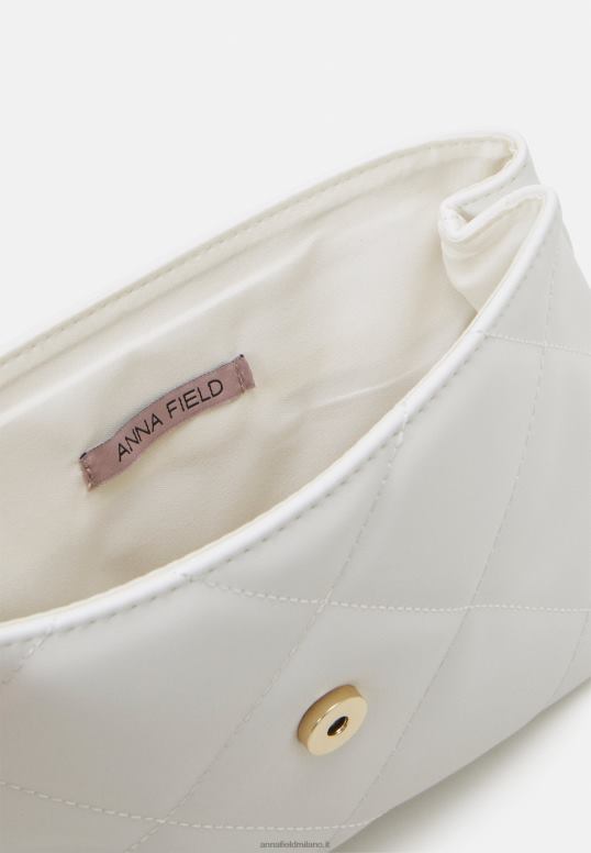 TX2DF2527 donne Anna Field borsa a tracolla bianca
