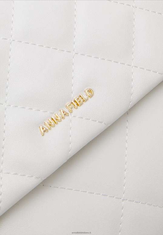 TX2DF2527 donne Anna Field borsa a tracolla bianca