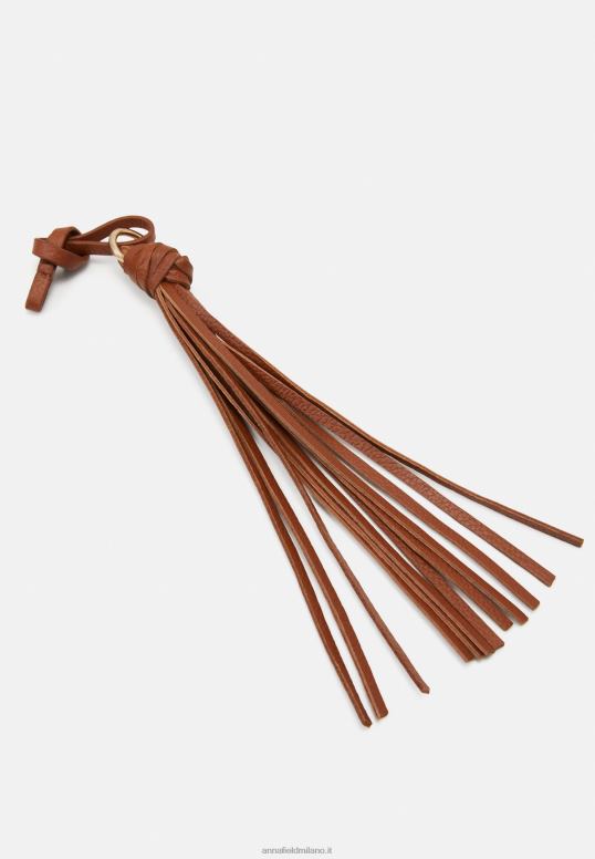 TX2DF2528 donne Anna Field borsa a tracolla in pelle cognac