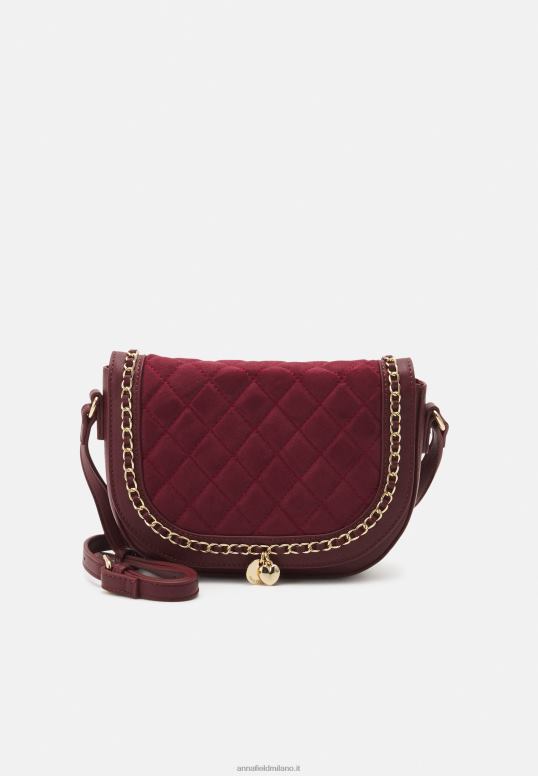 TX2DF2531 donne Anna Field borsa a tracolla bordeaux