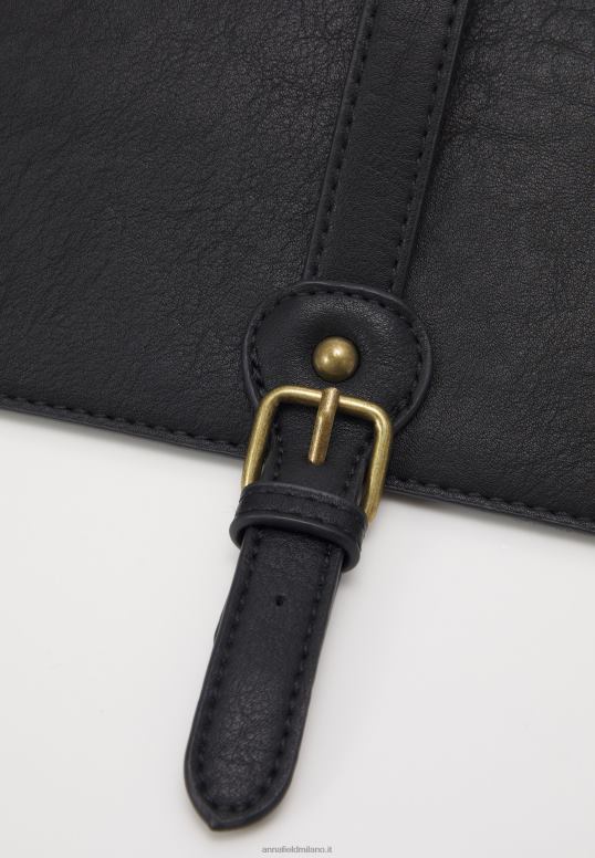 TX2DF2534 donne Anna Field borsa a tracolla nera