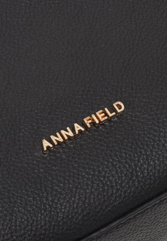 TX2DF2538 donne Anna Field borsa a tracolla in pelle nera