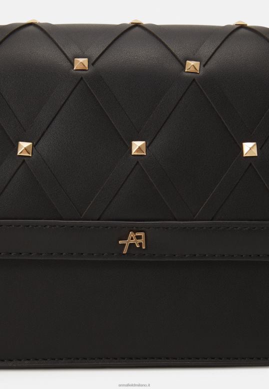 TX2DF2539 donne Anna Field borsa a tracolla nera