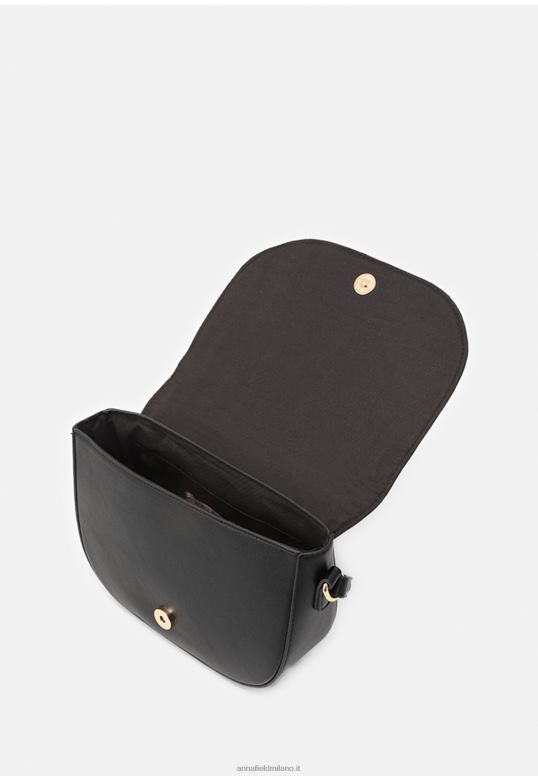 TX2DF2542 donne Anna Field borsa a tracolla 802 nera