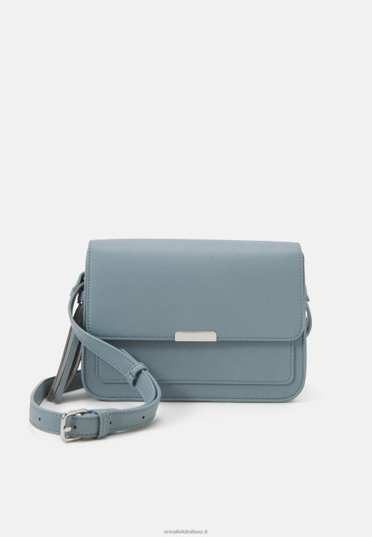 TX2DF2543 donne Anna Field borsa a tracolla blu/grigia