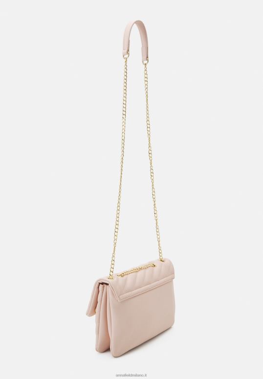 TX2DF2547 donne Anna Field borsa a tracolla rosa chiaro