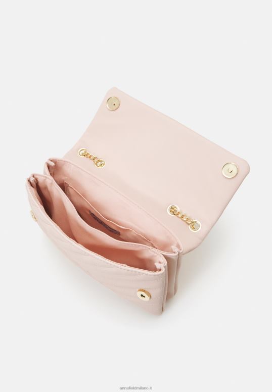 TX2DF2547 donne Anna Field borsa a tracolla rosa chiaro