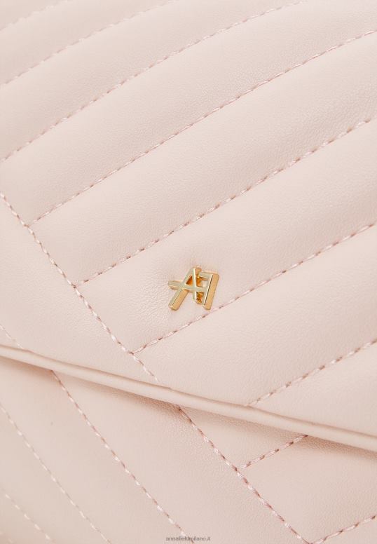 TX2DF2547 donne Anna Field borsa a tracolla rosa chiaro