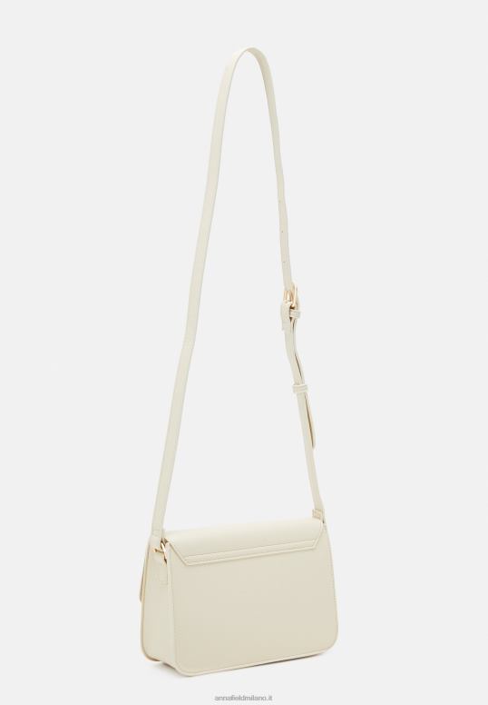 TX2DF2548 donne Anna Field borsa a tracolla bianco sporco