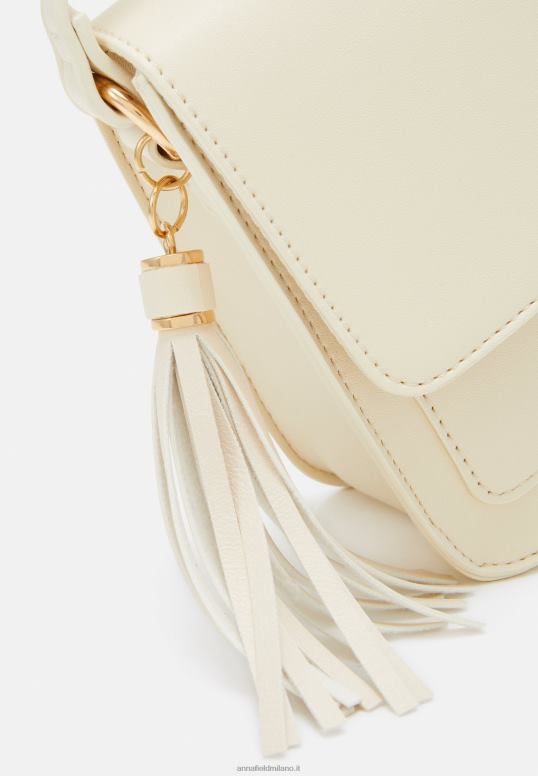 TX2DF2548 donne Anna Field borsa a tracolla bianco sporco