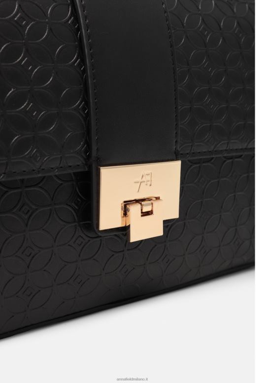 TX2DF2549 donne Anna Field borsa a tracolla 802 nera