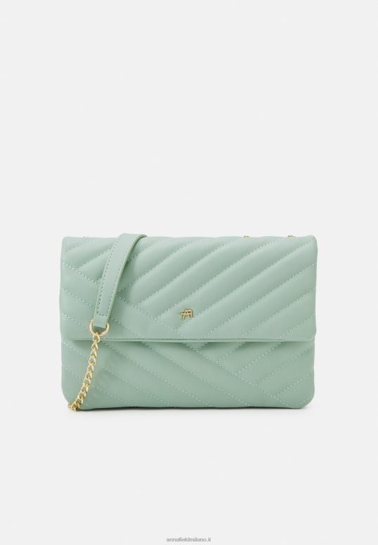 TX2DF2552 donne Anna Field borsa a tracolla color menta