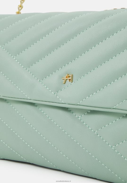 TX2DF2552 donne Anna Field borsa a tracolla color menta