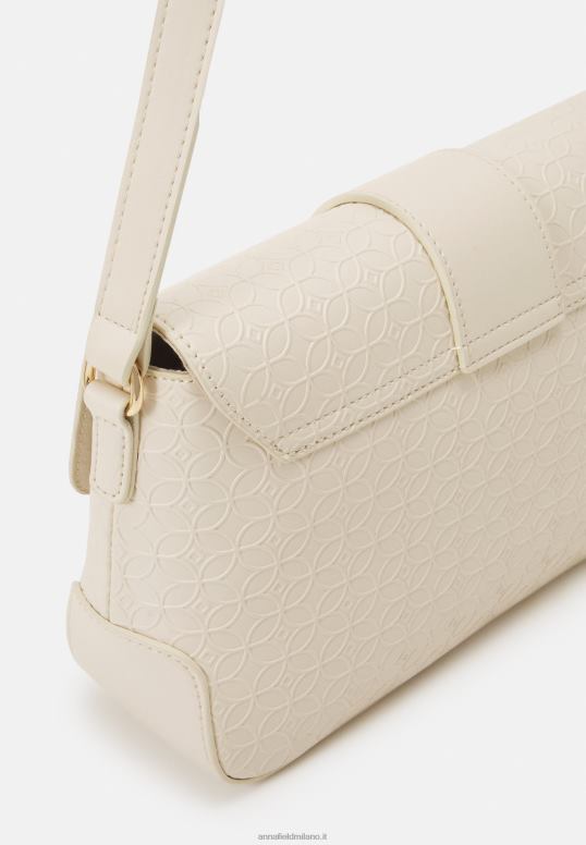 TX2DF2555 donne Anna Field borsa a tracolla bianco sporco