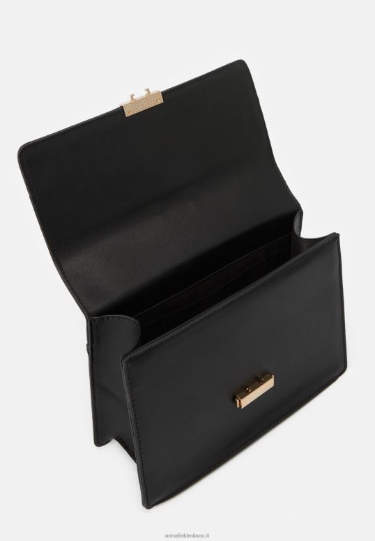 TX2DF2557 donne Anna Field borsa a tracolla 802 nera