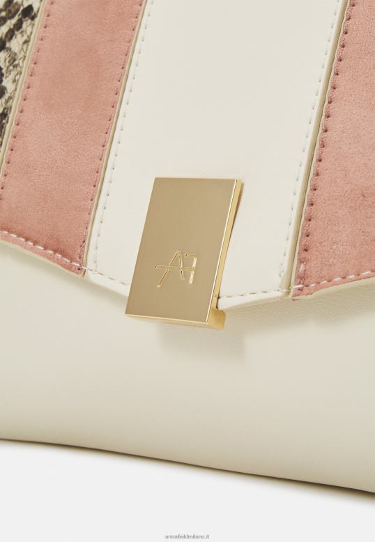 TX2DF2559 donne Anna Field borsa a tracolla bianco sporco