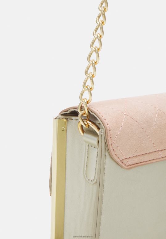 TX2DF2560 donne Anna Field borsa a tracolla rosa