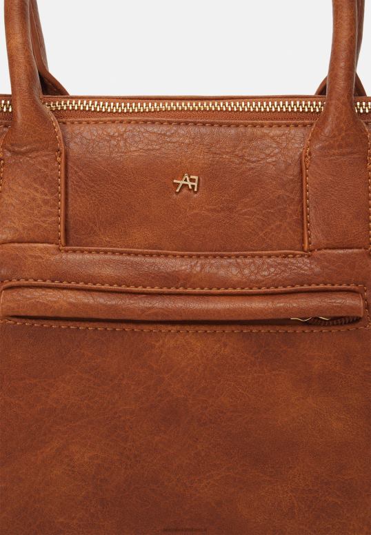 TX2DF2562 donne Anna Field borsa per laptop cognac