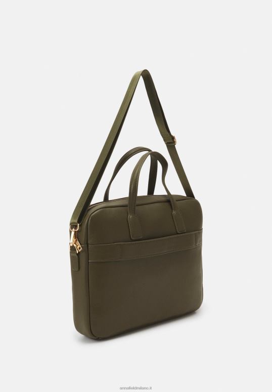 TX2DF2569 donne Anna Field borsa per laptop tortora