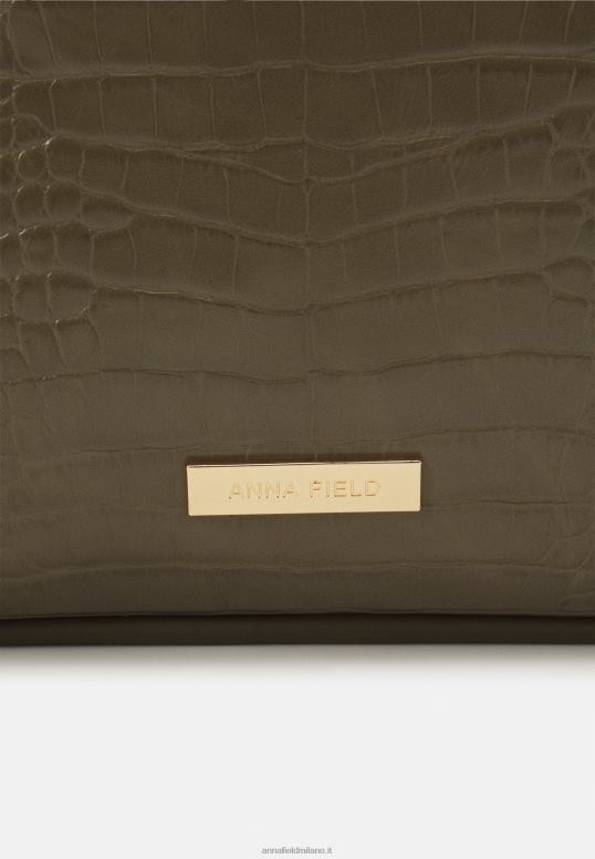 TX2DF2569 donne Anna Field borsa per laptop tortora